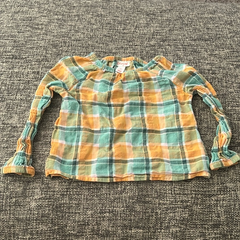 Cat & Jack plaid top